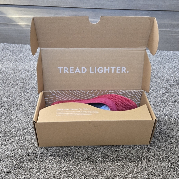 Allbirds Tree Breezer Women's Ballet Flats NEW size 10 in Lux Pink - Picture 4 of 11